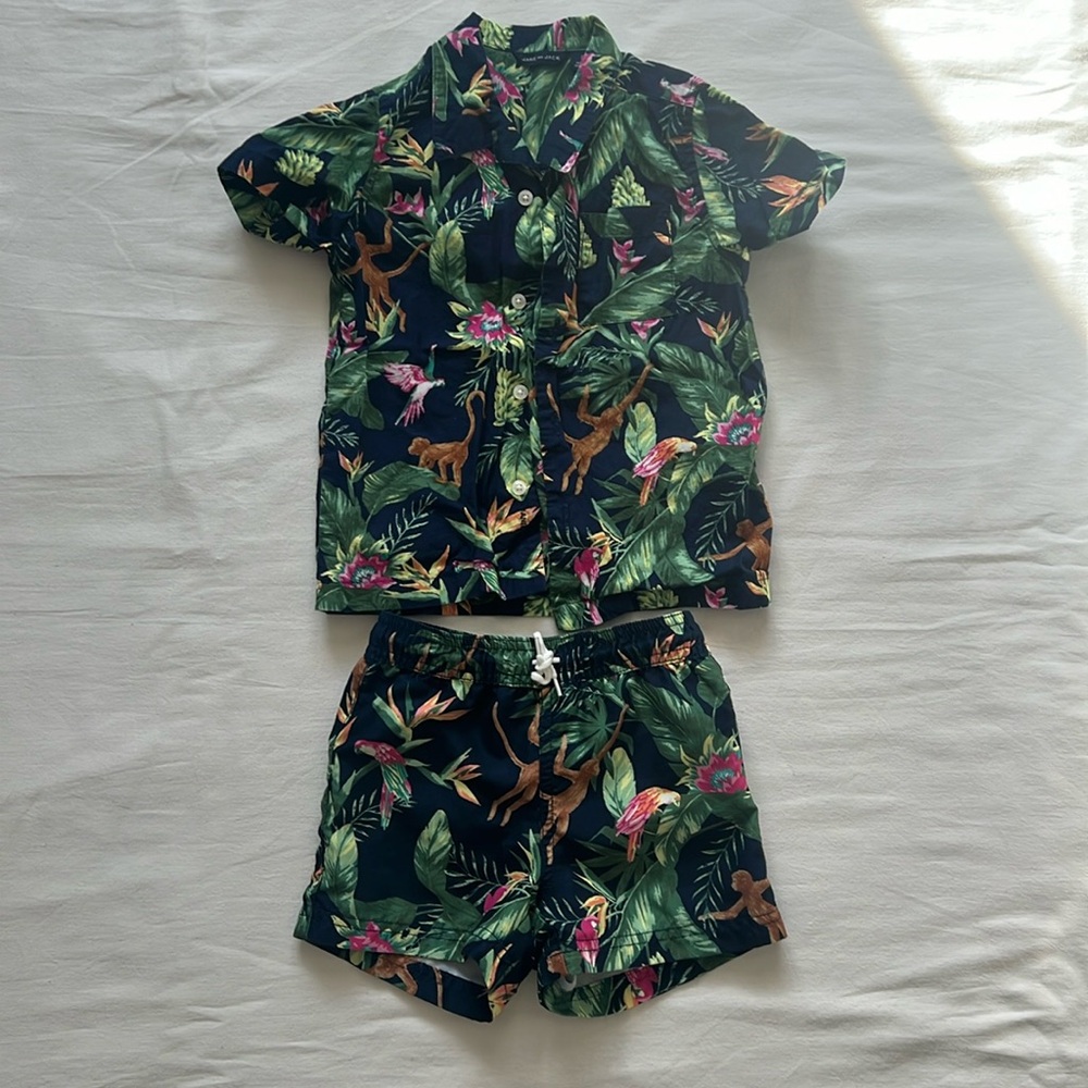 Janie and Jack Toddler Boys Swim Set